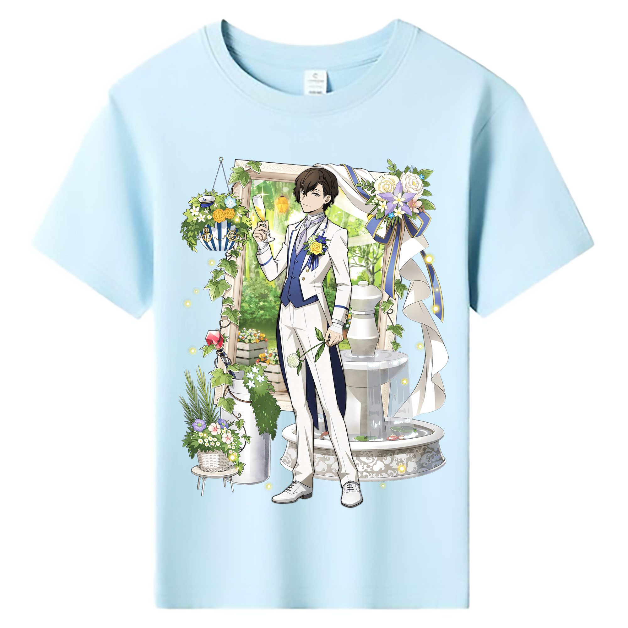 （画像用） 文豪ストレイドッグス Bungo Stray Dogs 綿100％キッズTシャツ（フロントプリント）